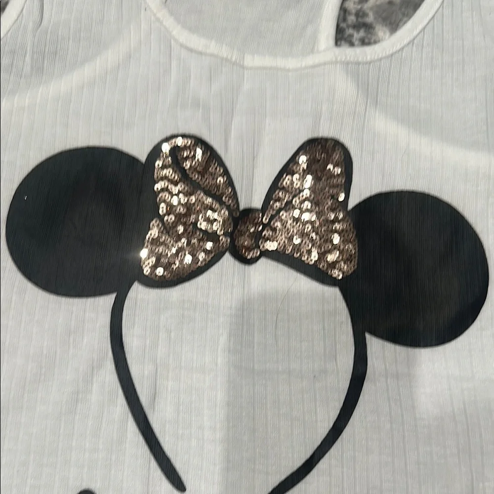 Disney primark Bride To Be Tank Top with Bow and Hearts